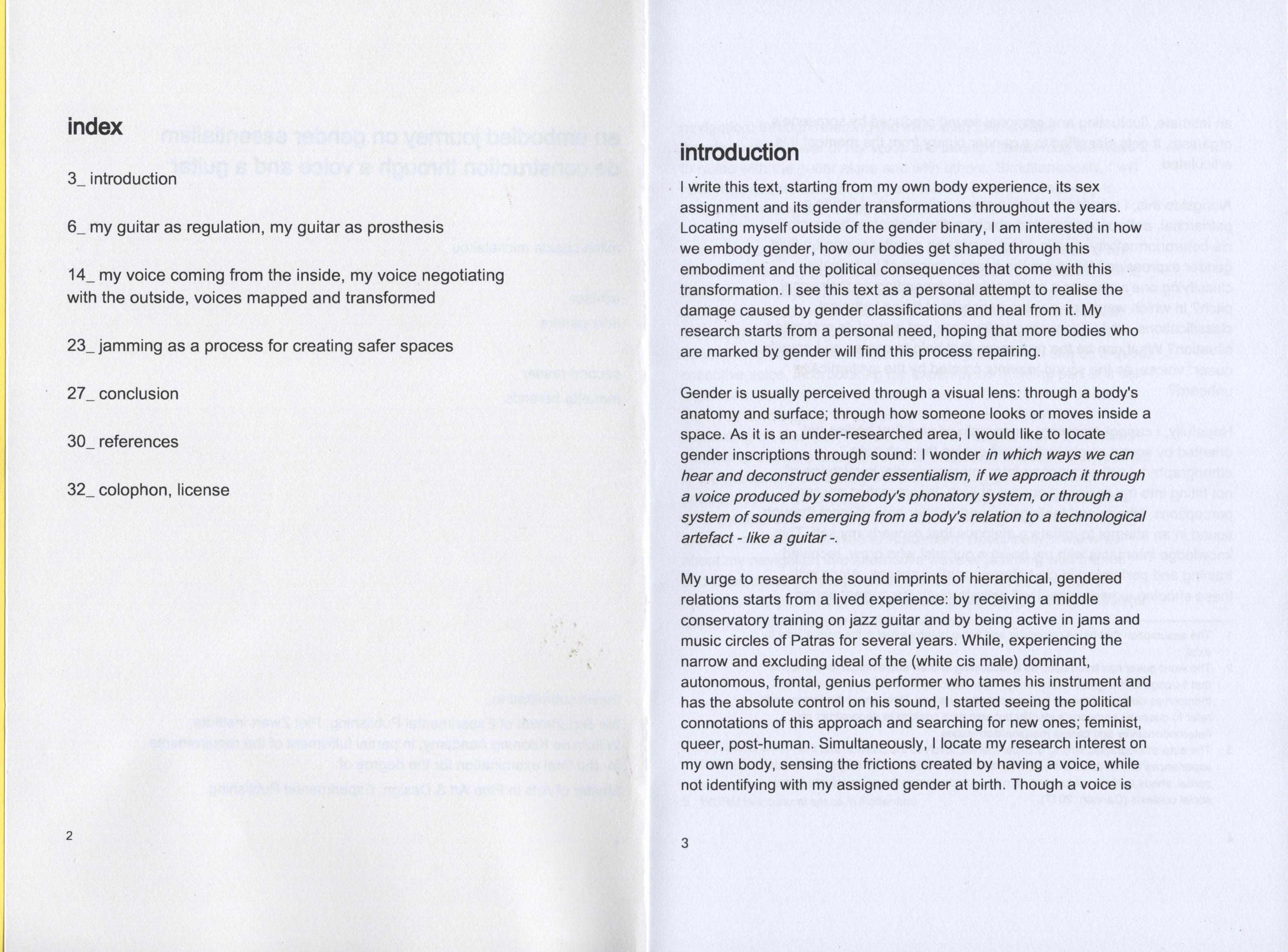 index and intro